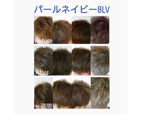 パールネイビー褪色込み